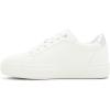 ALDO Women’s Valenzia(White/Silver)